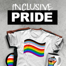 INCLUSIVE PRIDE Flags & Gifts from LGBTSHIRTS.COM
