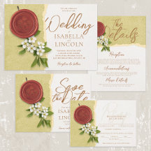 Red Seal Wedding Stationery