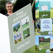 Birthday Cards for Golfing Dad