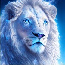 White Lions Ethereal Ai Art