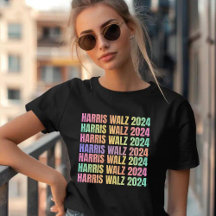 Harris Walz 2024 Rainbow