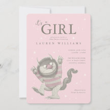 Where the Wild Things Are   Girl Baby Shower