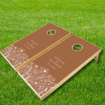 Wildflowers Boho Terracota Burnt Orange Wedding