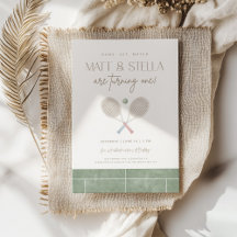 Game, Set, Match! Tennis Birthday Invitation Colle