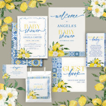 La Dolce Baby – Lemon Mediterranean Baby Shower Co