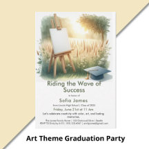 Art Theme Graduation Party