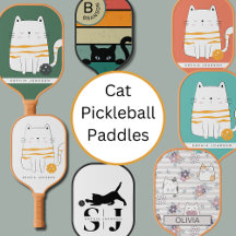 Cat PIckleball Paddles