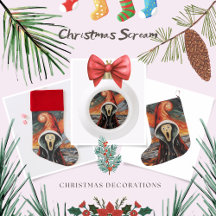 Christmas Scream Christmas Decorations 