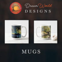 Artistic Mugs: Digital Paintings on Drinkware