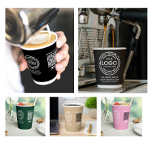 Business Logo Paper Cups