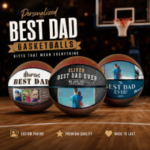 Custom Photo Basketball for Dad