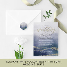 Awash Elegant Watercolor - In Surf