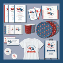 Modern Football Baby Shower Collection 