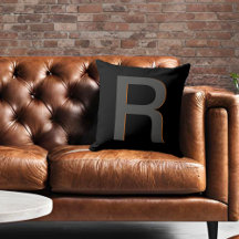 BLACK MODERN MONOGRAM