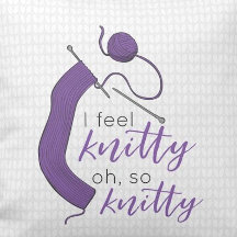 Purple I Feel Knitty, Oh So Knitty