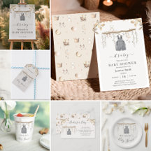Elegant Boho Clothes Boy Baby Shower