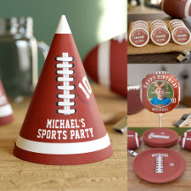 Kids Football Sports Birthday Party