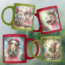 Beautiful Fairy Coffee Mugs