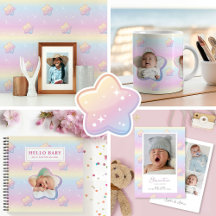 Colorful Rainbow Stars in the Sky Emote