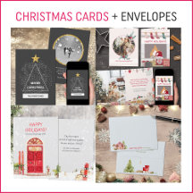 Christmas Cards + Envelopes