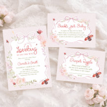 Sweet Garden Love Bug Baby Shower