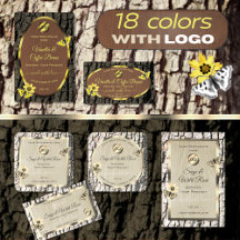 Product Labels Logo Tree Bark Wood Grain Butterfly