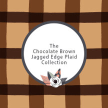 Chocolate Brown Plaid Collection