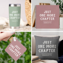 Just One More Chapter Book Lover's Accessories