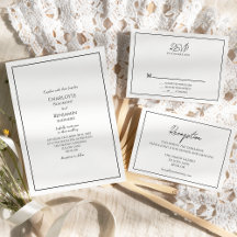 Simple Minimalist Wedding Collection