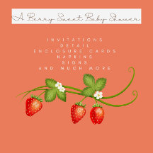 A Berry Sweet Baby is On the Way Baby Shower 