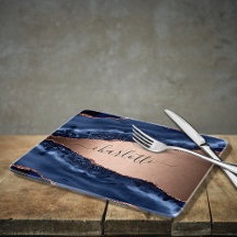 Blue agate - home decor, electronics gifts