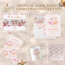 Tropical Palm Christmas Holiday