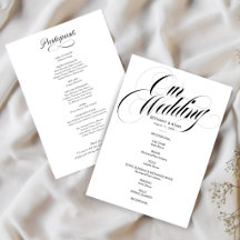 Luxury Script Wedding
