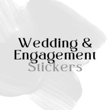 Wedding & Engagement • Stickers