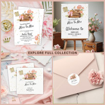 Traveling from miss to mrs Adventure bridal shower