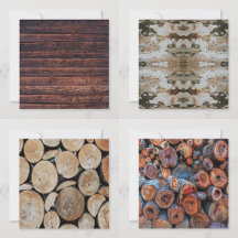 Greeting Post Cards With Mountain Cabin Themed Art