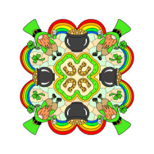 St Patrick's Day Mandala