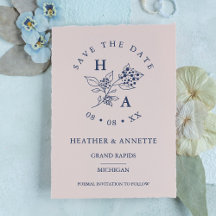 Save de Date Rubber Stamps