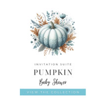 Blue Pumpkin Fall