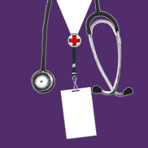 DOCTOR MEDICAL SCHOOL GRADUATION PURPLE