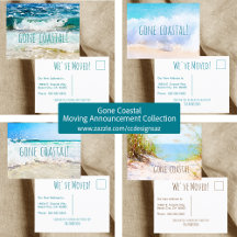 Gone Coastal We've Moved Moving Announcements
