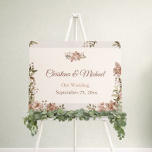 Dusty Rose Floral Elegance Wedding Collection