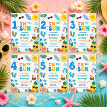 Tropical Summer Birthday Collection