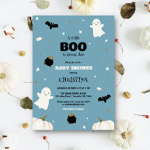 Little Boo Is Almost Due - Halloween Pastel