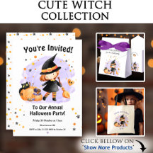 Halloween - Cute Witch