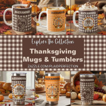 Thanksgiving Mugs & Tumbler Collection