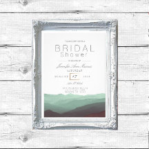 Watercolor Mountains