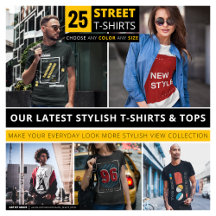 Street Style Fashion Tops and T-Shirts