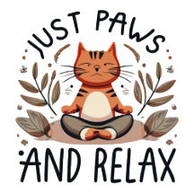 Just Paws and Relax Yoga Cat Collection