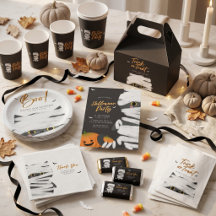 Cute Spooky Mummy Cat Halloween Party Collection